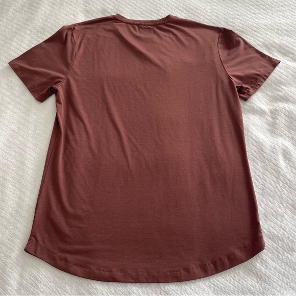 Cuts Curve-Hem V-Neck T-Shirt Men’s L - Picture 4 of 13